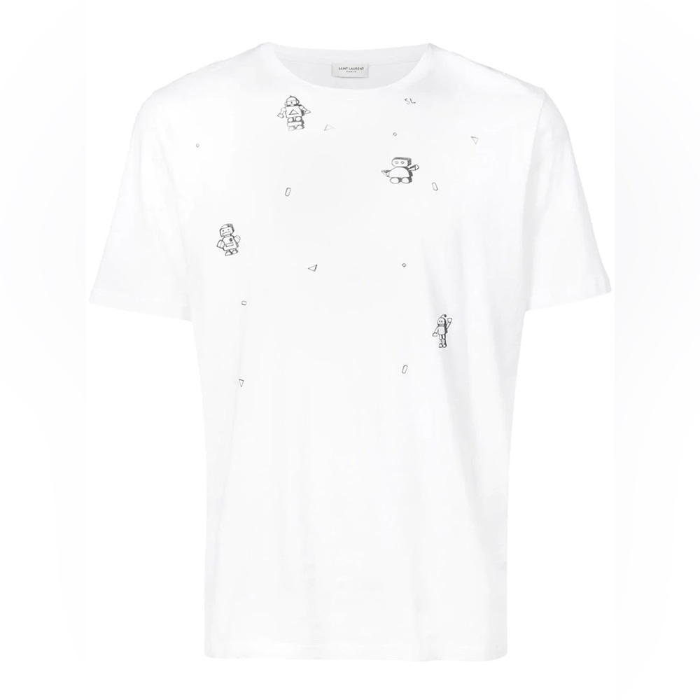 SAINT LAURENT - ROBOT TEE